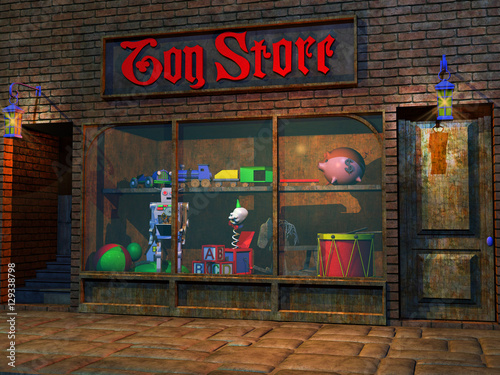 Ancient toy store