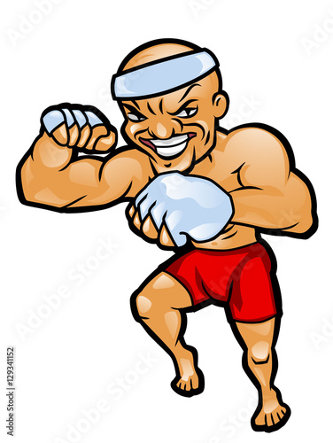 Muaythai fighter