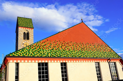 Lazfons church sudtirol, Italy photo