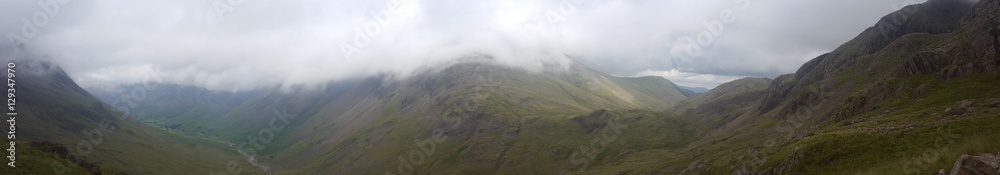 View across Great Gable View across Great Gable