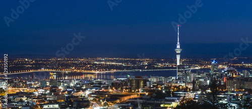 Blue Hour from Mount Eden