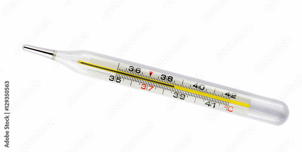 Thermometer with high temperature readings. Thermometer with high temperature readings.
