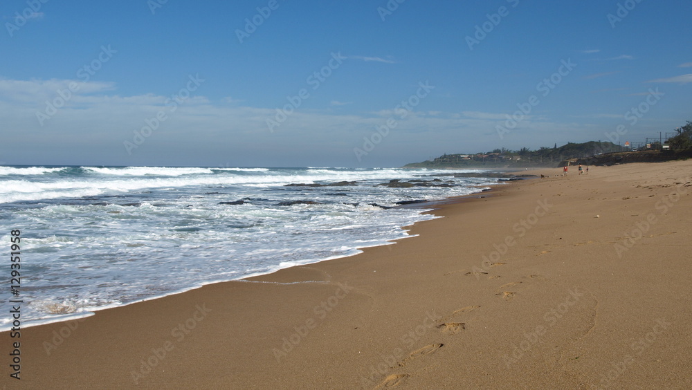 Simple photograph of a beach shore