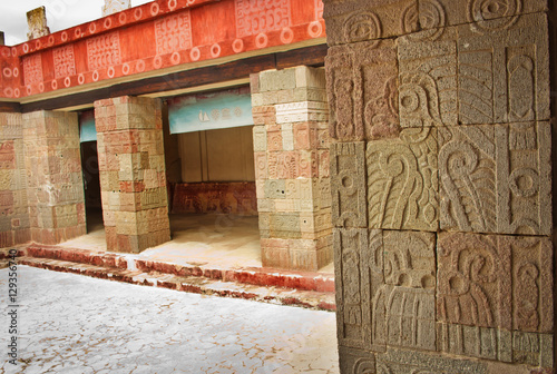 Patio of the Pillars (Patio de los Pilares), Teotihuacan photo