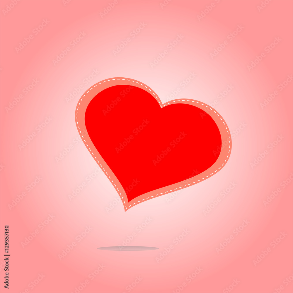 Heart Icon button. Holiday Heart Icon Art Heart Icon button. Holiday Heart Icon Art