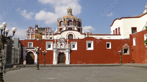 Capilla del Rosario, Templo Conventual Santo Domingo de Guzman, Puebla,Mexico photo