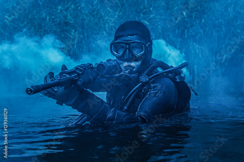 Navy SEAL frogman
