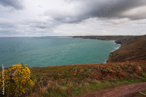 Cornish landscape.