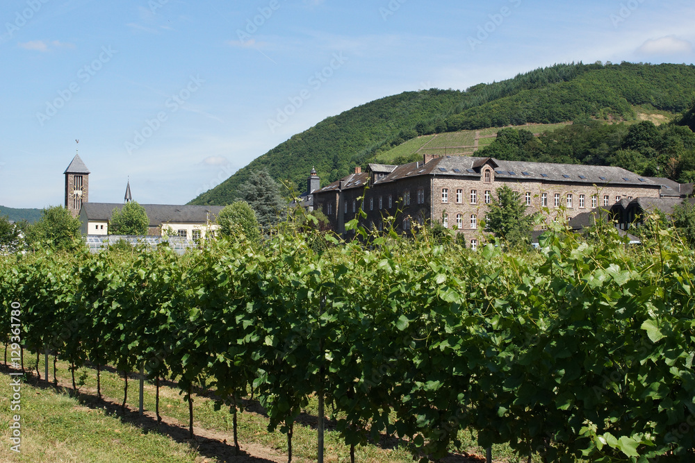 Naklejka premium Kloster Ebernach, Cochem, Deutschland