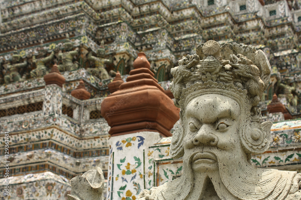 Wat Arun, temple of dawn, Bangkok,Thailand