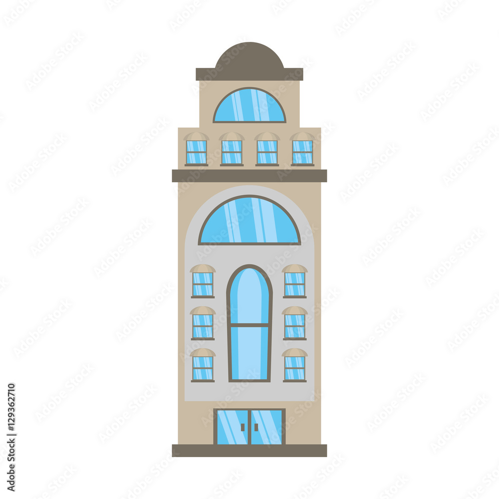 big building style icon vector illustration design big building style icon vector illustration design