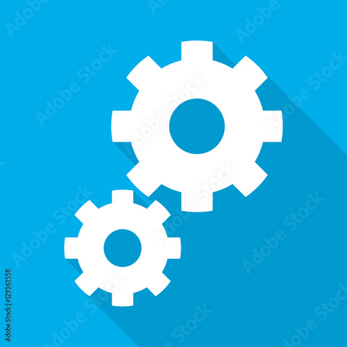 Setting icon. Vector illustration.