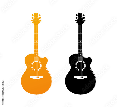 Golden Icon of Acoustic Gui...