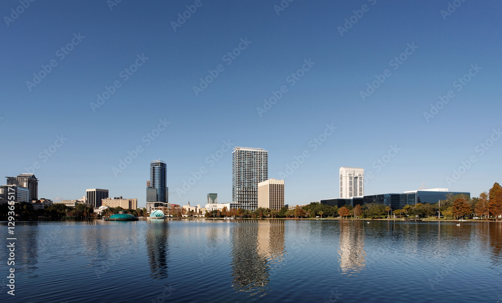 Skyline of Orlando Florida