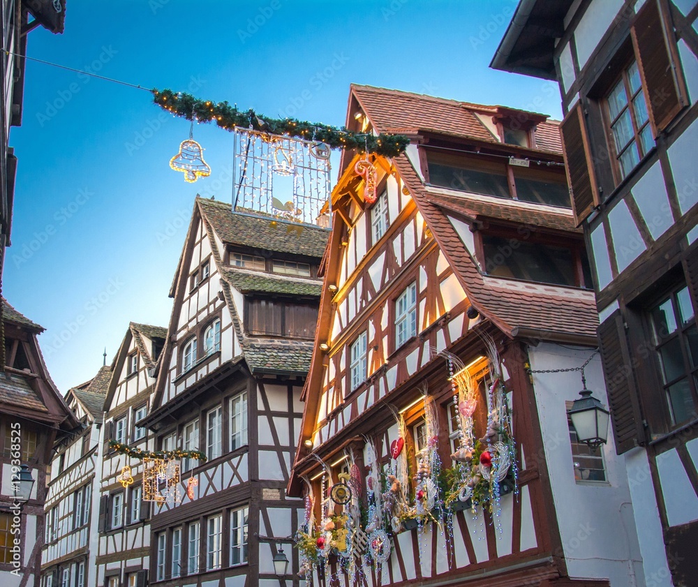 Fototapeta premium Strasbourg à Noël