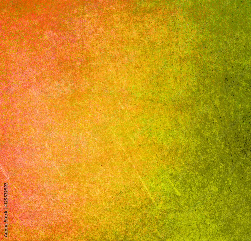 Fototapeta premium Yellow grunge wall for texture background