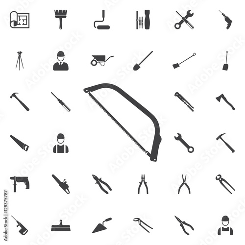 saw icon. Construction icons universal set for web and mobile