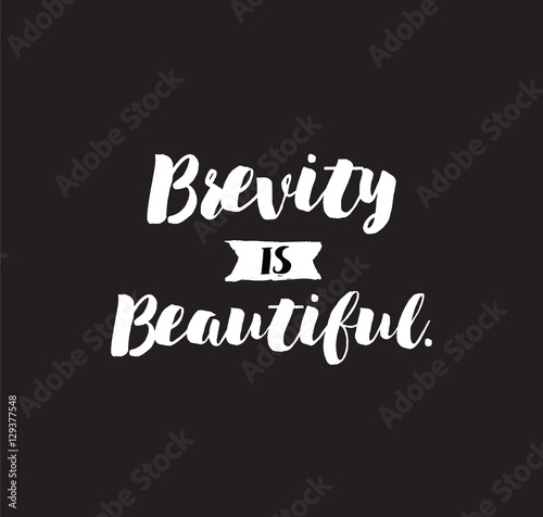 Typography for poster, invitation, greeting card or t-shirt.