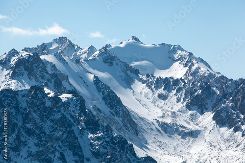 Trans-Ili Alatau mountains. On the way to Big Almaty peak.