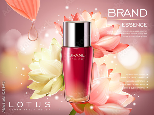 lotus cosmetic product