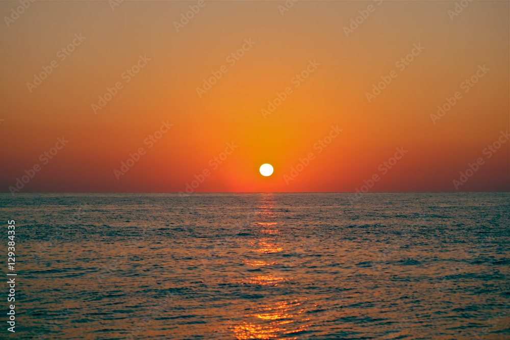 Sunset On The Red Sea