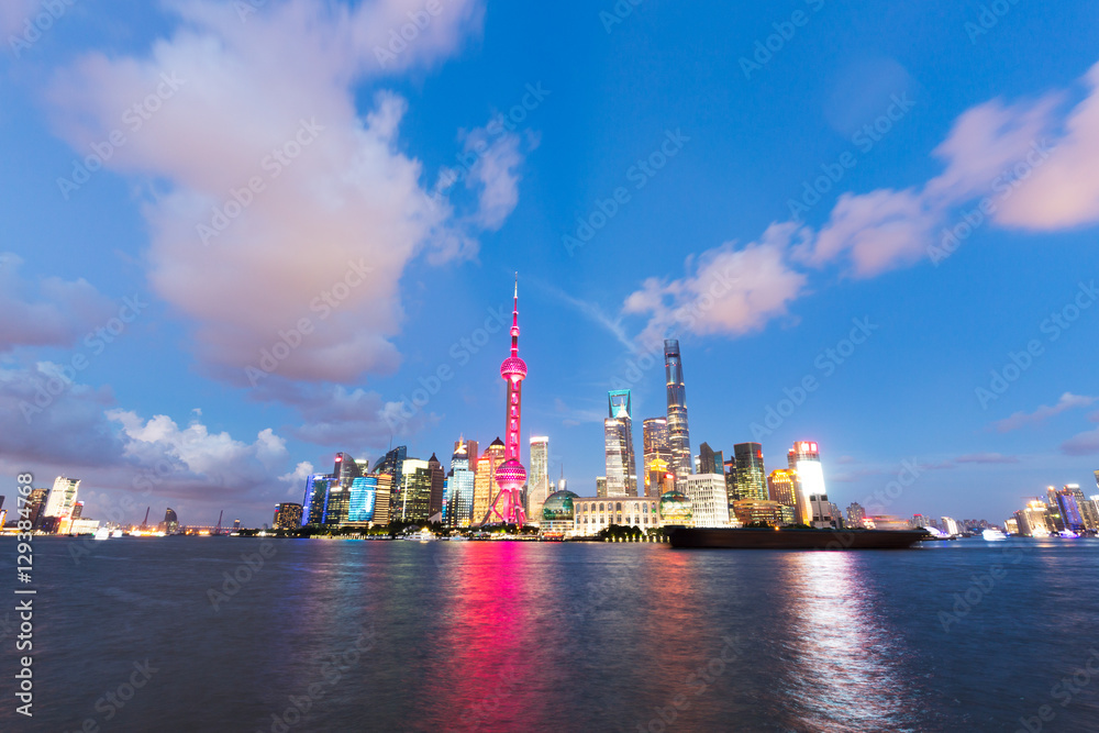 modern office buildings near illuminated orient pearl tower by r modern office buildings near illuminated orient pearl tower by r