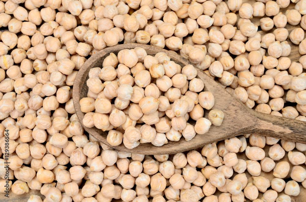 chickpea on table chickpea on table