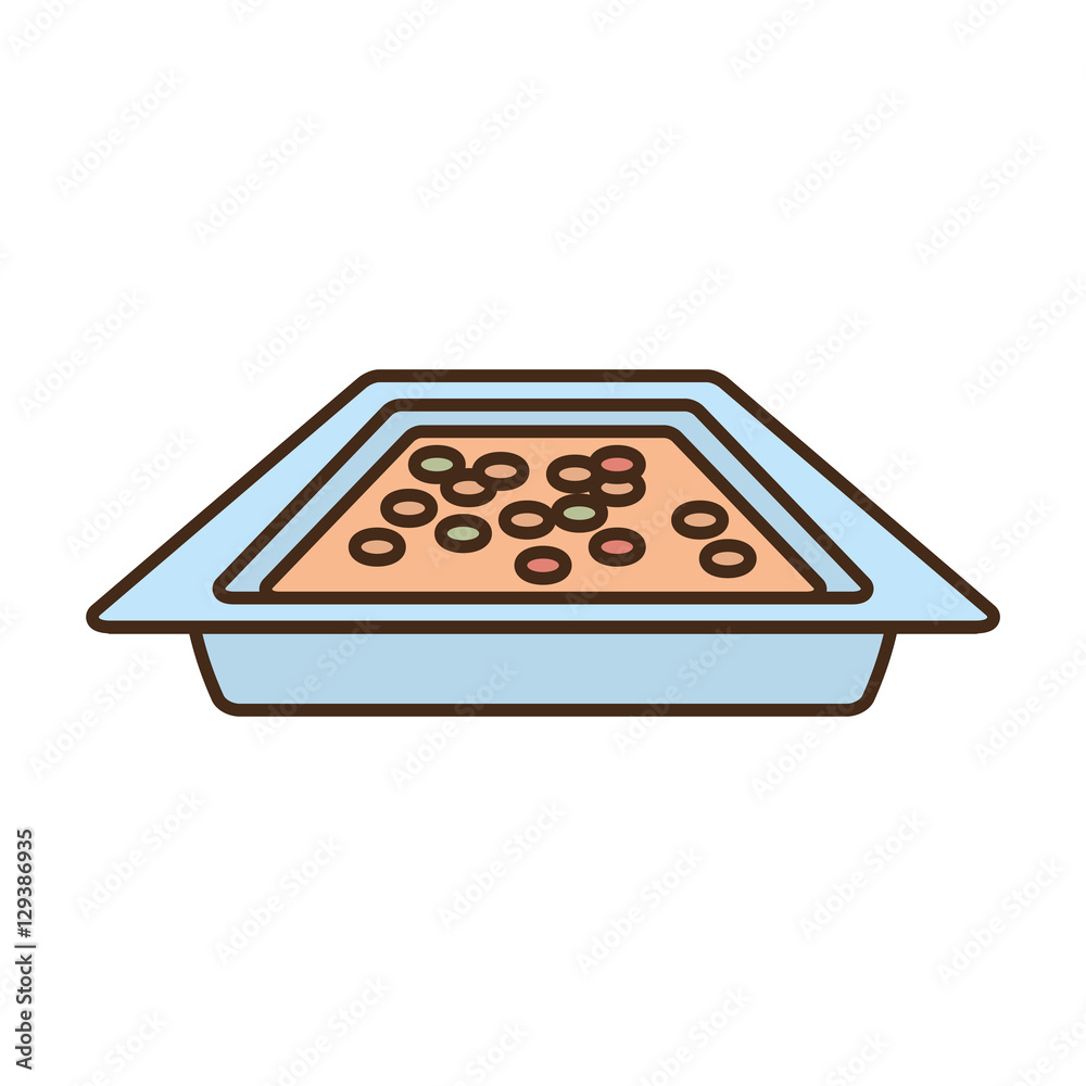 pot cooker delicious food vector illustration eps 10