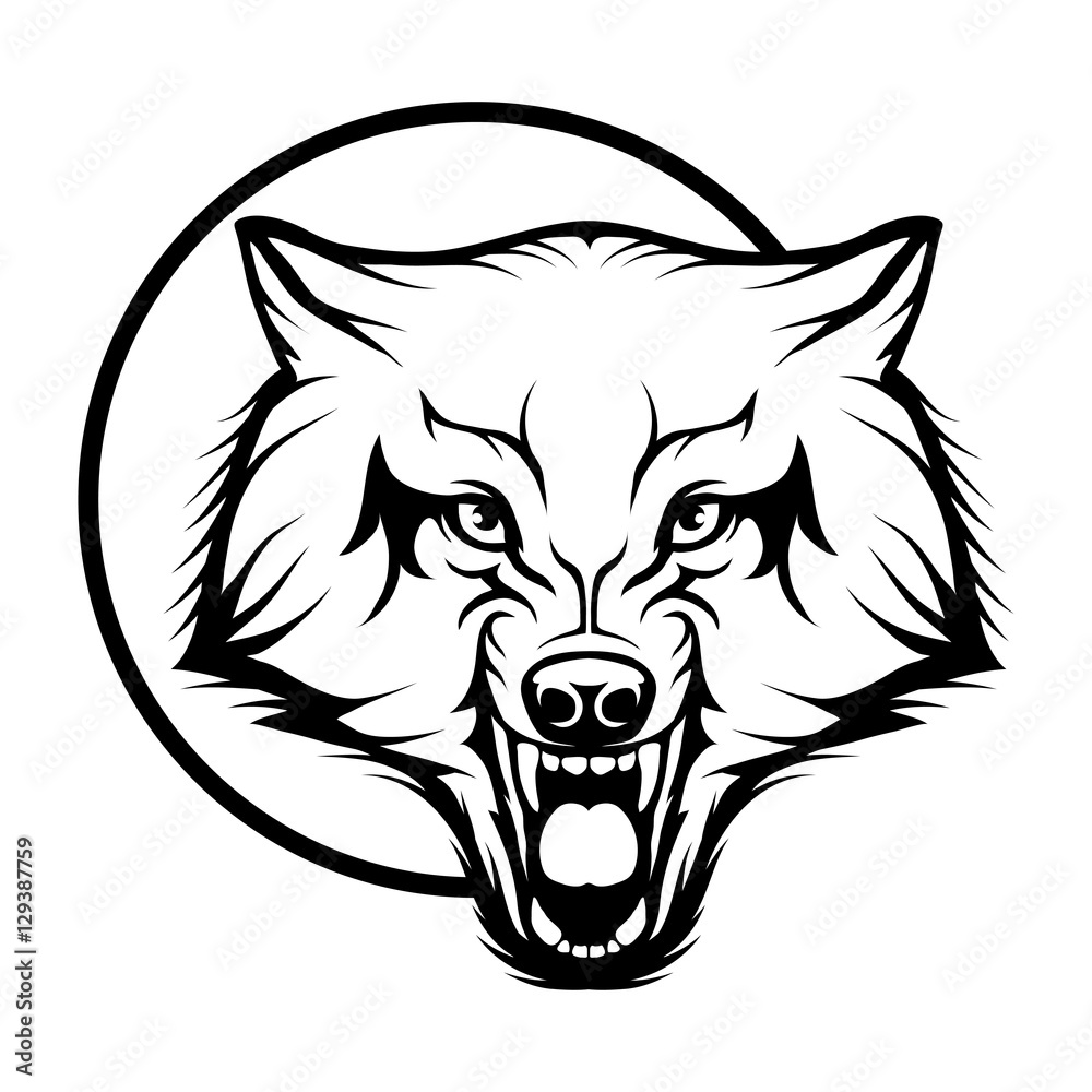 Fototapeta premium wolf logo
