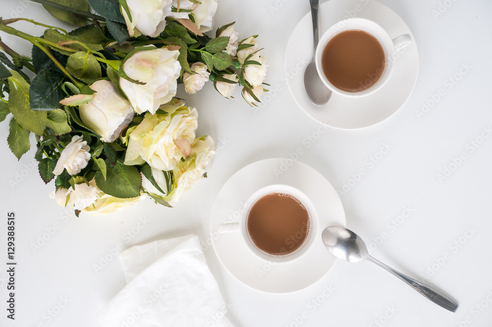 Two cups of coffee Two cups of coffee