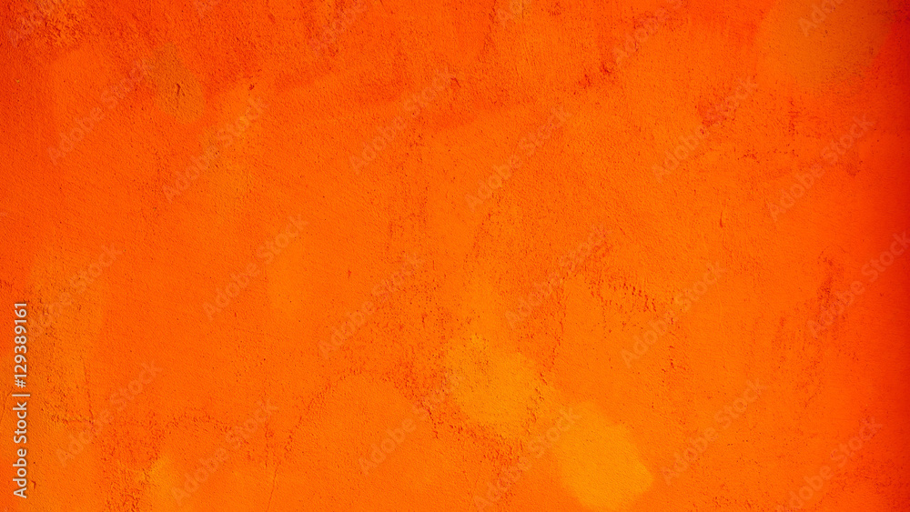 cement orange background - obrazy, fototapety, plakaty 