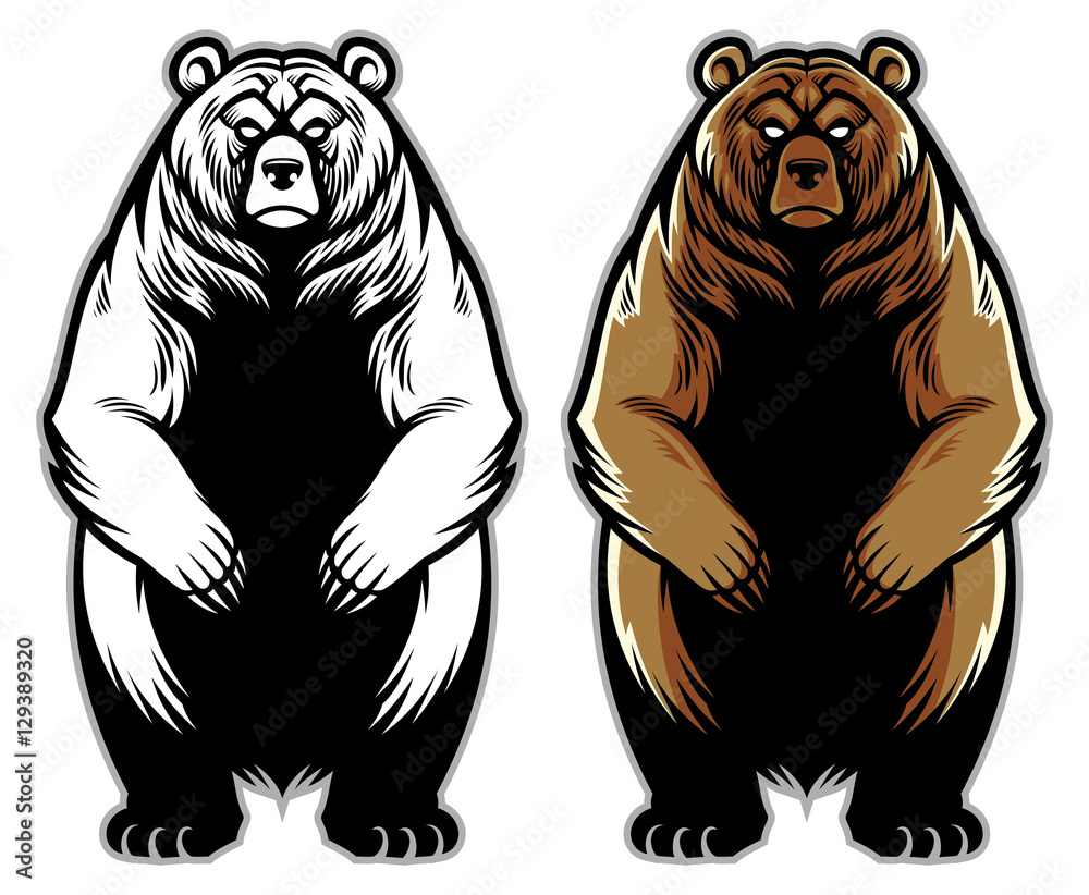 Obraz premium Niedźwiedź grizzly