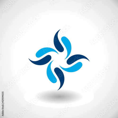 swirl wave logo
