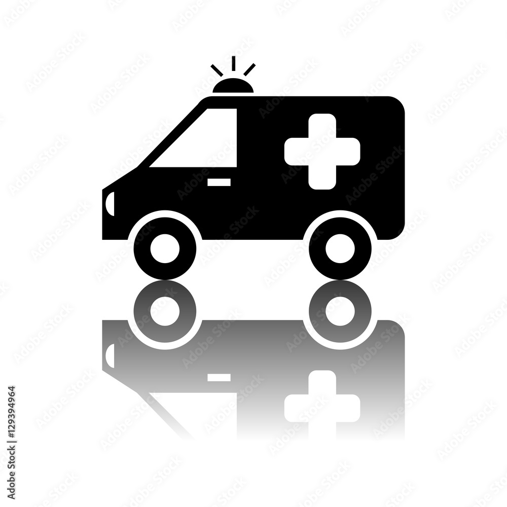 ambulance truck icon image vector illustration design ambulance truck icon image vector illustration design