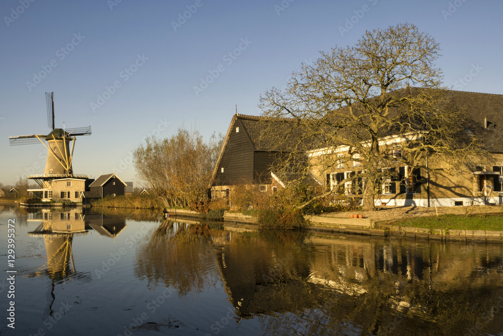 Obraz premium Windmill the Vriendschap