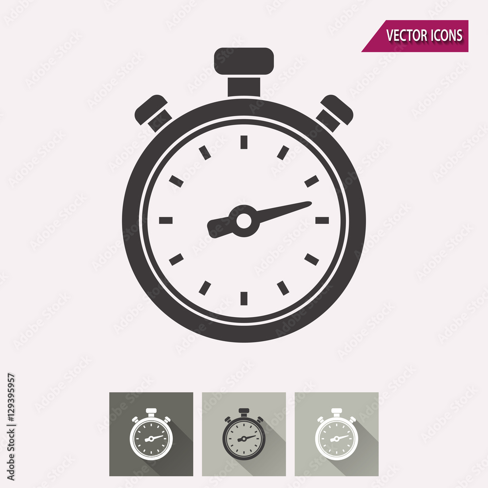 Stopwatch - vector icon. Stopwatch - vector icon.
