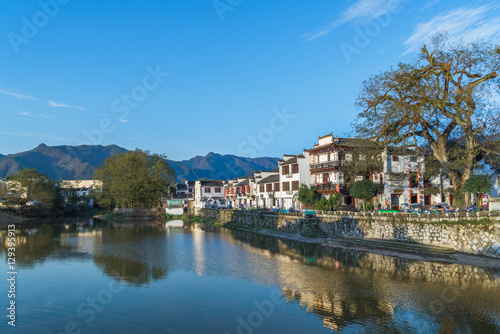 view shot from Anhui old village,Hong Cun in China.