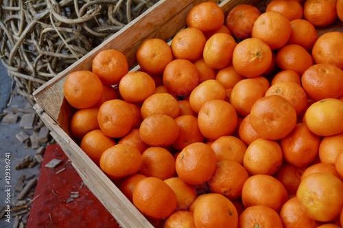 Mandarinen zur Weihnachtszeit
