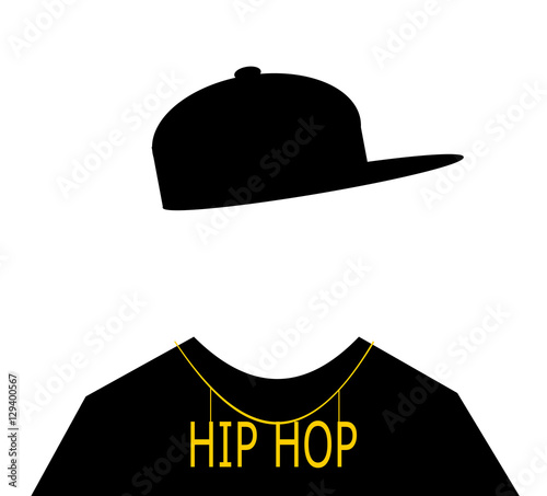 man wearing hip hop fashion and necklace