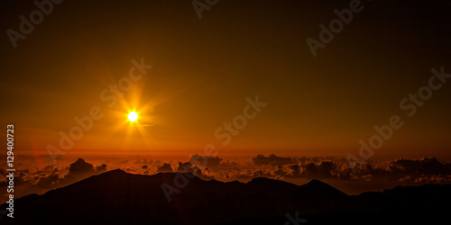 Sunrise at Haleakala Maui