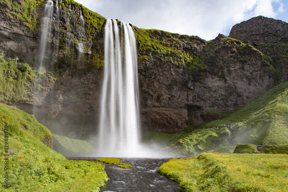 Waterfall in Iceland Waterfall in Iceland