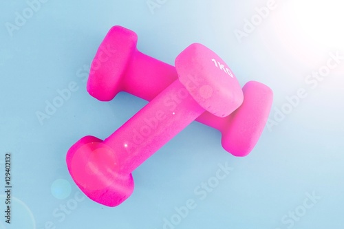 Pink Gym Dumbbell
