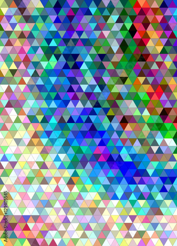 Abstract triangle tile mosaic background design