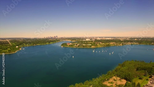 Wallpaper Mural Flying over stunning landscape Torontodigital.ca