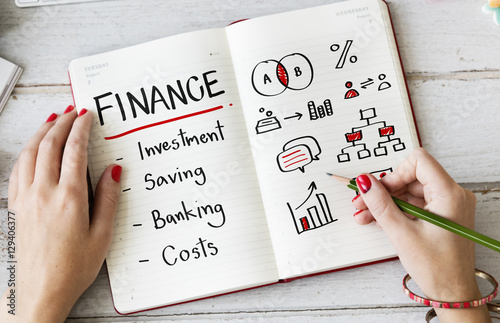 Finance Investment Banking Cost Concept photo