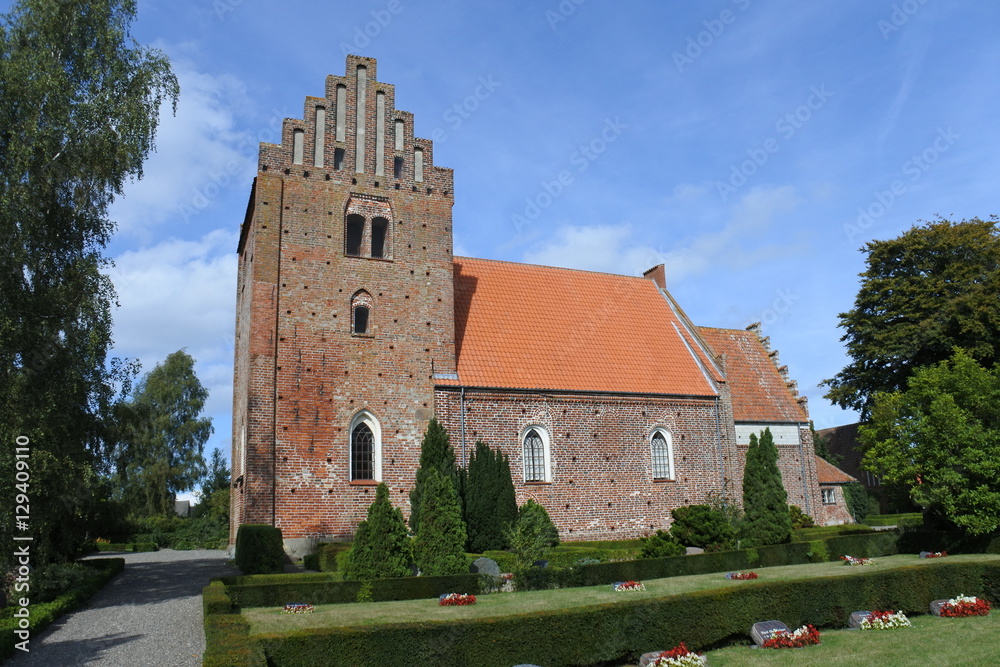 Die alte Kirche in Keldby
