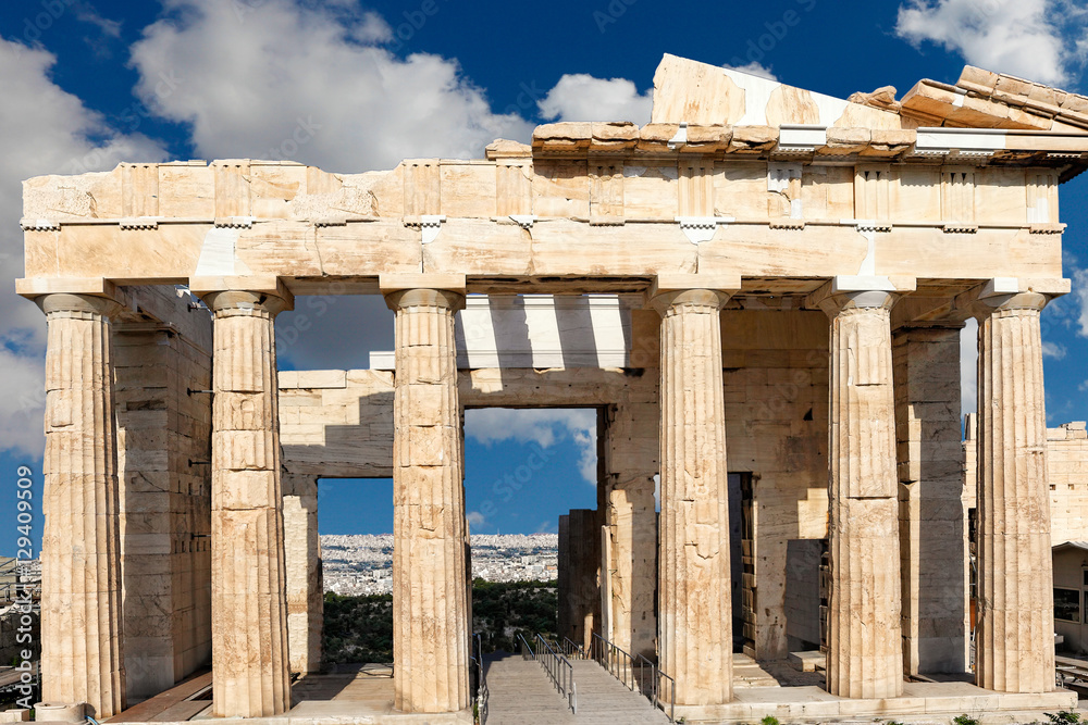 Fototapeta premium Propylaia, Greece
