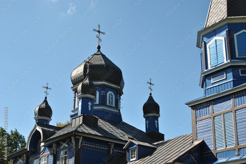 Zabytkowa cerkiew na Podlasiu