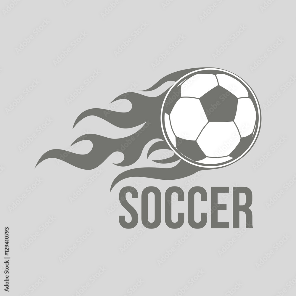 Obraz premium Football vector logo