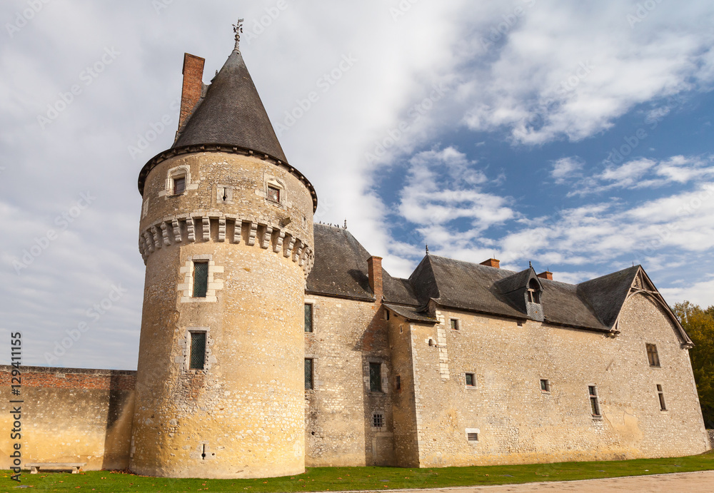 Castle Fougeres-sur-Bievre, France